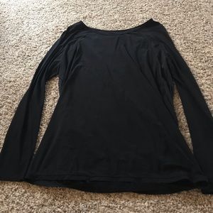 Lululemon long sleeve open back top